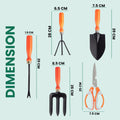 Go Hooked 5 Pcs Gardening Tools Kit for All Your Gardening Needs