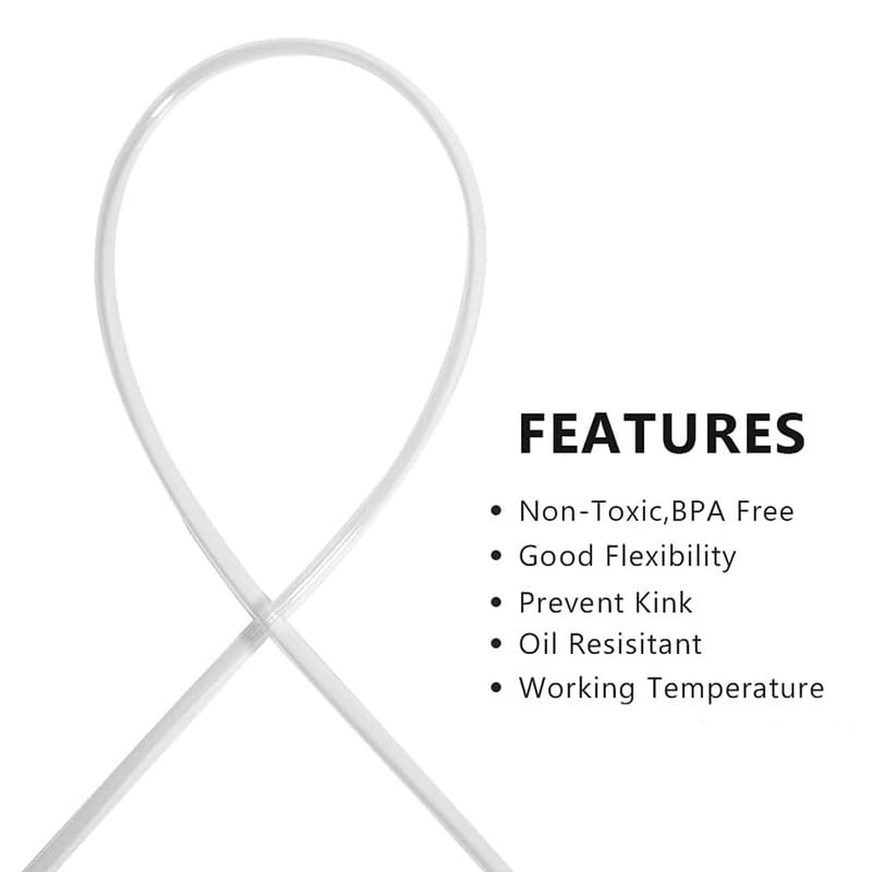Go Hooked Garden Braided Water Pvc Clear 7.5 Metre Hose Pipe with Hose Connector and 7 Pattern Sprayer Gun with 3 Clamps for Watering Home Garden Flower Plants.