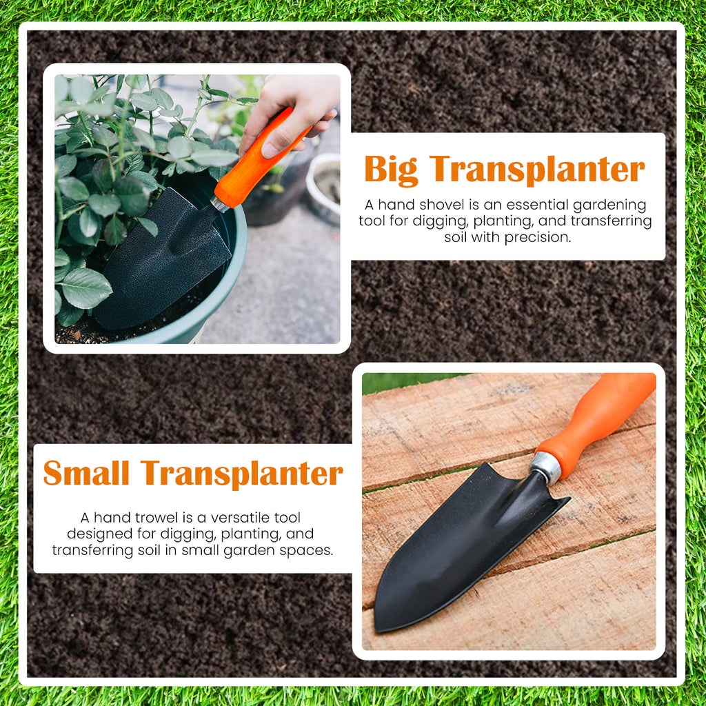 Go Hooked 5 Pcs Gardening Tools Kit for All Your Gardening Needs