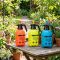 Go Hooked 2 Litre High Pressure Hand Sprayer for Plants | Manual Watering Sprayer for Home Garden | Adjustable Nozzle Garden Sprayer for Plant Care, Household Cleaning, Car & Bike Washing | Multicolor