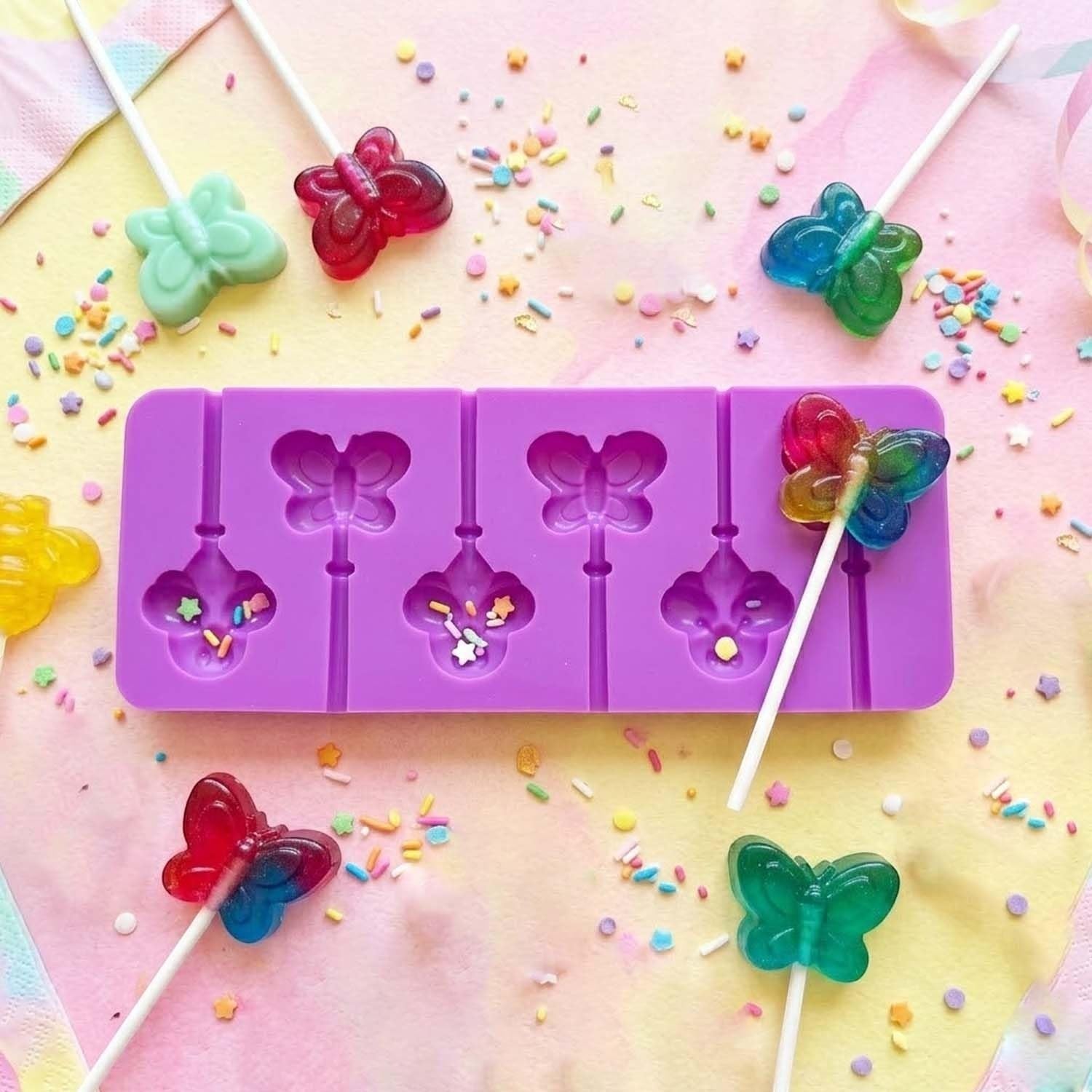 Go Hooked Heart Shape Silicone Chocolate Mold, 11 Cavity Food Grade Reusable Candy Mold for Chocolates, Truffles, Homemade Treats, Desserts, Party Favors, Baking & DIY Creations