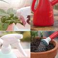 Go Hooked 2in1 Plant Watering Can with Spray Bottle & Shower Head 1 Litre | Multi-Purpose Garden Water Sprayer for Indoor Plants, Balcony Garden & Nursery | Plastic Watering Pot with Handle (Red)
