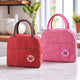 Go Hooked Lunch Bag Pack of 2 – Oxford Cloth Leakproof, Reusable & Lightweight Carry Bags for Office, School, Picnic & Travel (Wine Red & Pink)