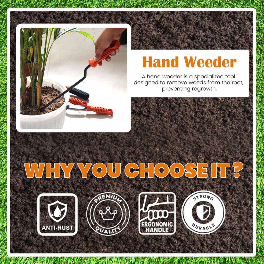 Go Hooked 5 Pcs Gardening Tools Kit for All Your Gardening Needs