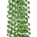 Go Hooked Artificial Garland Money Plant Leaf Creeper for Home, Wall Hanging, Special Occasion, Party, Office Decoration (Pack of 12 String, 6 Feet Each)