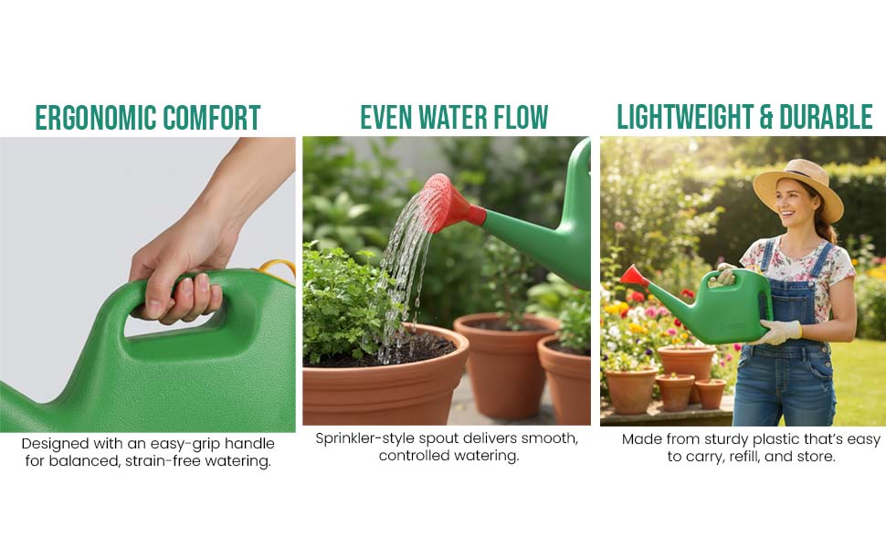 5 Liter Garden Watering Can With Spout