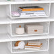 Go Hooked 16 Inch Undershelf Storage Basket Pack of 3 | Multipurpose Under Shelf Organizer | Hanging Wire Basket for Cabinet, Shelf, Pantry, Desk, Cupboard, Closet and Bathroom (White)