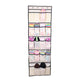 Go Hooked 20 Pockets Organizer Door Hangers | Jumbo 20-Pocket Multi Utility Organizer for Maximum Storage Space Saving Versatile Durable Multi Purpose (Cream)