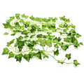 GoHooked artificial green maple leaf garland, 6ft plastic creeper for home and party decor.