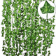 Go Hooked Artificial Garland Maple Plant Leaf Creeper for Home, Wall Hanging, Special Occasion, Party, Office Decoration (Pack of 5 String, 6 Feet Each)