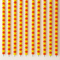 GoHooked yellow and orange mix artificial marigold toran garlands, 4.10 ft each, pack of 10, polyester
