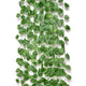 Go Hooked Artificial Garland Money Plant Leaf Creeper for Home, Wall Hanging, Special Occasion, Party, Office Decoration (Pack of 24 String, 6 Feet Each)