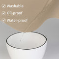 GoHooked beige EVA anti-slip fridge mat, washable, oil-proof, and waterproof shelf liner.