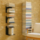 Go Hooked Heavy Duty Metal Wall Mounted Book Shelves for Study Room, Living Room and Bedrooms (1 Pc) (Black)