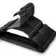 Go Hooked Clothes Hangers with Smooth Finish and Non-Slip Grooves Pack of 36 | Clothes Hanger Wardrobe Storage Organizer | Heavy Duty Plastic Hanger for Coats, Suits, Dresses, Pants and Shirts (Black)
