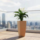 Go Hooked Home Decor Planter (12X18) Inch for Home & Office | Modern Indoor Planter for Living Room, Bedroom & Balcony | Decorative Planter Perfect for Artificial & Live Plants (Matrix Pot, Brown)