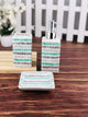 Go Hooked Ceramic Stylish Designer Bathroom Set | Beautiful Bathroom Accessories Set| Designer Bath Sets (3-Pieces Set)