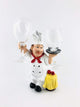 Go Hooked Chef Resin Wine Glass Holder