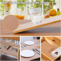 GoHooked clear EVA anti-slip liner for shelves, drawers, and tables. Washable, waterproof, and reusable.