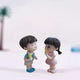 Go Hooked Couple Figurines Ice Cream Kids Romantic Couple Figurines for Cake Decoration|Home Decor Miniatures| Birthday Gifts |Valentine's Day Gifts