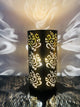 Go Hooked Bulb Base B-22 Decorative Shape Stylish Bedside Table Lamps for Home Decor, Bedroom, Living Room, Romantic Reading Room (Dark Brown, Big)
