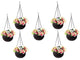 Woven Hanging Planter Basket Set