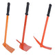 Go Hooked Heavy Duty Garden Kit | Garden Pickaxe (Tiller) & Hand Hoes with Prongs-2 Nos.|Garden Kit Essentials, Strong, Durable Steel Planter Accessories |Gardening Tools for Home Garden- Set of 3