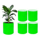 Go Hooked Grow Bags for Gardening Vegetables Herbs & Flowers (Set of 5) Planter Bags for Home Balcony Terrace & Outdoor Farming (15 Inch, 250gsm) Heavy Duty Reusable Gallon Grow Bags