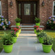 GoHooked 10 Pack 10 Inch Round Planter Pots