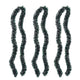 Go Hooked Set of 3 Green Tinsel Garlands, Artificial Christmas Decoration for Tree, Wall, Balcony & Home Dcor