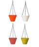 Hanging Planter Basket With Chain Set