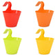 Go Hooked Lily Planter & Flower Pots Multicolours (Pack of 4)