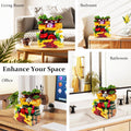 Go Hooked multicolour polyresin tabletop waterfall fountain with LED lights and adjustable speed control.