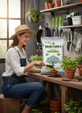 GoHooked Krishi Farm's neem coated vermicompost 5kg bag for organic plant manure and soil enrichment.