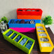 Go Hooked Multipurpose plastic Storage Drawer Organiser, Socks Organiser (Set of 8, Multicoloured), Clothing