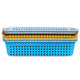 Go Hooked Bathroom Organizing Essentials Plastic Storage Baskets Transform Your Space Elevate Your Bathroom Get Organized Simplify Your Routine Pack of 5