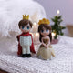 Go Hooked Couple Figurines Mini Prince Princess Romantic Couple Figurines for Cake Decoration|Home Decor Miniatures| Birthday Gifts |Valentine's Day Gifts