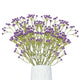 Go Hooked Artificial Flowers | 5Pcs Baby Breath Flowers | Lavender Gypsophila Babies Breath Real Touch Flowers for Wedding Bouquet Floral Arrangement Party (Without Vase)