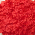 GoHooked red artificial rose petals, 500 pcs, perfect for Valentine's Day, proposals, and romantic decor.