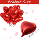 Go Hooked Valentine’s Day Décor Set Teddy Box | Led TeaLight Candles 12pcs | Artificial Rose Petals Flowers 2000pcs | Heart Foil Ballon 5pcs Perfect for Candlelight Dinners, Anniversaries, Proposals