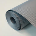 GoHooked silver EVA anti-slip shelf liner with diamond texture, washable and reusable.