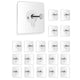 Go Hooked 20pcs Self Adhesive Hooks | Wall Hooks | No-Drilling Waterproof Screw Free Stickers | Heavy-Duty Wall Mount Hooks | Transparent Hanging Hooks for Keys Bathroom Shower Home (Photo Frame Hook)