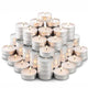 ViMe Tealight Candles Pack of 150 | Unscented Long Burning Wax Candles | Smokeless Small Diyas for Diwali Decoration, Puja, Prayer, Parties, Weddings, Festivals, Home & Event DÃ©cor Lighting