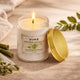 ViMe Scented Candles for Home Decor,Bedroom| Scented Candle Gift Set for Wife,Girl| 120 gm| Burn 35+Hrs| Aroma Therapy Candles| Fragrance Candles for Home| Bamboo & White Tea Fragrance