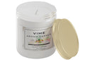 GoHooked ViMe Fruit Fusion aroma candle in a white glass jar with a gold lid. 100ml, hand-poured.
