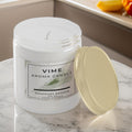 GoHooked ViMe Rosemary Reverie aroma candle in a white jar with a gold lid. Hand-poured, 100ml.