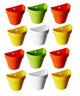 Go Hooked Wall Hanging Pot Set (Multicolor)(Set of 12)