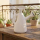 Go Hooked 2in1 Plant Watering Can with Spray Bottle & Shower Head 1 Litre | Multi-Purpose Garden Water Sprayer for Indoor Plants, Balcony Garden & Nursery | Plastic Watering Pot with Handle (White)
