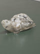 Go Hooked Snow Quartz Crystal Tortoise for Peace, Positivity & Emotional Balance | Feng Shui & Vastu Lucky Turtle Idol for Home & Office | Stress Relief Healing Stone Decorative Showpiece Gift (White)