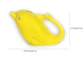 GoHooked yellow plastic dolphin watering can for plants, 1.5 litre capacity, BPA-free polypropylene.